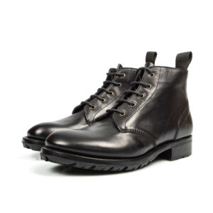 Moto Boots Cuir végétal Angel Noires Oodoo