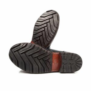 Moto Boots Cuir Angel Velours Semelles Upcyclés Oodoo